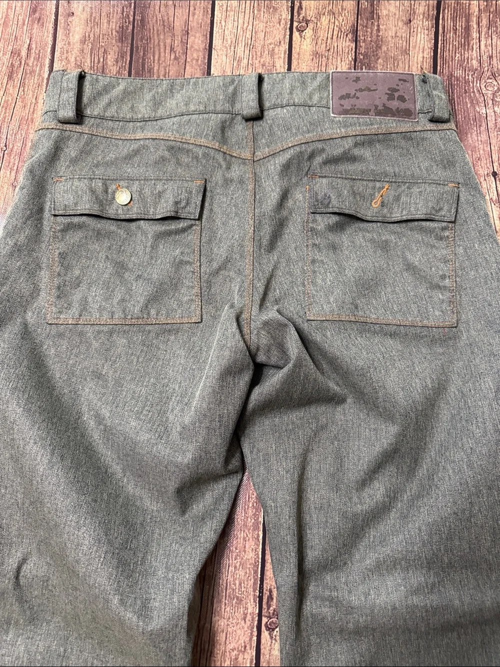 VOLCOM Grey Straight-Leg Snow Pants